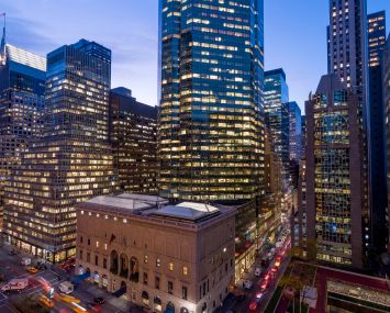 An office tower in Manhattan.