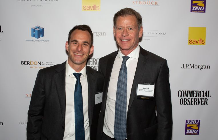 Brookfield real estate managing partners Ben Brown, left, and Ric Clark.
