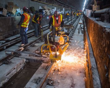 l train tunnel rehab