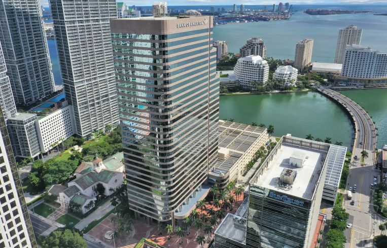 Nuveen Real Estate’s 701 Brickell in Miami.