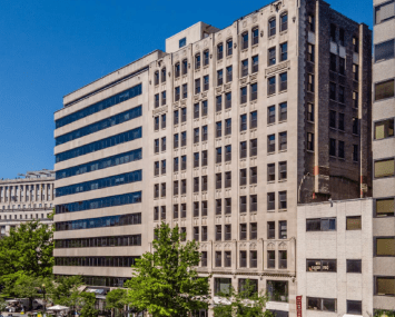 Buildings like 1010 Vermont Avenue NW are being converted from office to multifamily.