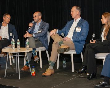 Nicholas Baccile, Ari Abramson, Mark Stewart and Amanda Gray discuss the challenges of financing multifamily deals as interest rates and insurance costs have skyrocketed during Commercial Observer's multifamily forum.