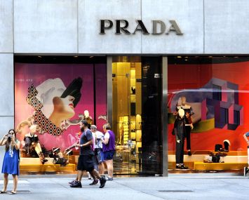 Prada's Fifth Avenue location in Manhattan in 2016.