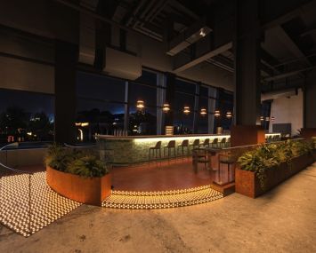 A rendering of City Winery's expansion at Pier 57.