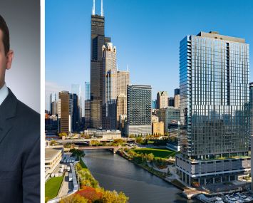 Christian Galanti and a rendering of The Reed