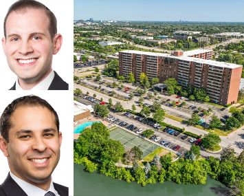 Eric Rosenstock and Dan Sacks of Greystone and 21 Kristin Apartments in Schaumburg, Ill.