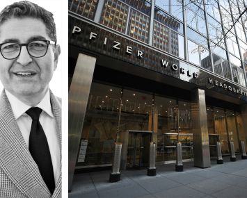 Nathan Berman, founder and CEO of MetroLoft, and the former Pfizer World Headquarters at 229-235 East 42nd Street.