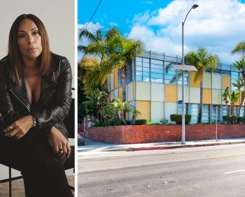 Kasandra Rafter, founder of Canyon Creative, and 6121 Santa Monica Boulevard in Hollywood, Calif.