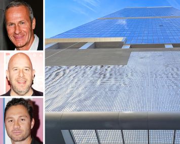 OKO Group founder and CEO Vlad Doronin, Tao Hospitality co-CEOs Noah Tepperberg and Jason Strauss, and 830 Brickell.