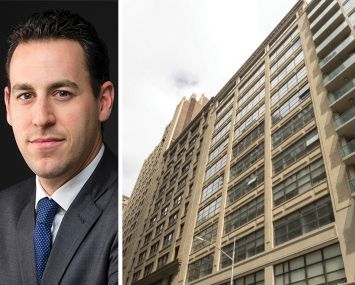 The Feil Organization's Andrew Wiener and 145 West 30th Street.