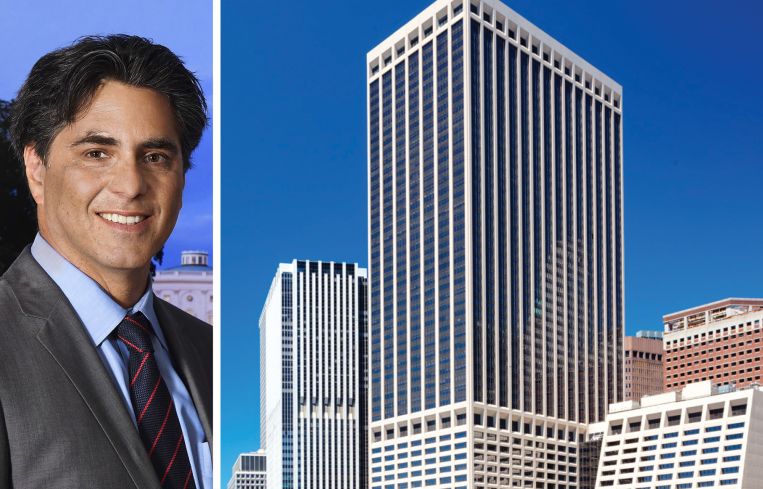 MetTel CEO Marshall Aronow and 55 Water Street.