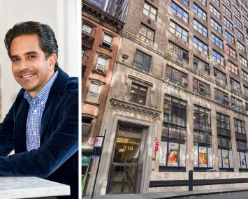 GFP Real Estate's Matthew Mandell and 318 West 39th Street.