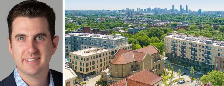 Perry Katz of Affinius Capital and the Overlook at St. Gabriel's in Boston.