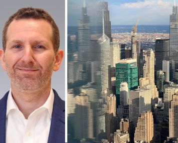 Frank Wallach, executive managing director at Colliers, and Midtown Manhattan.