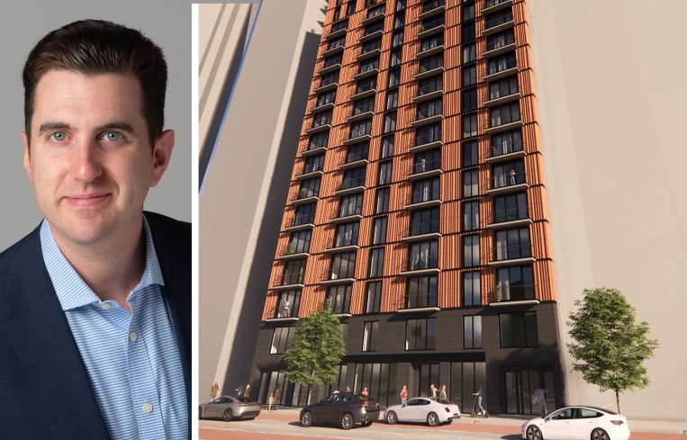 Perry Katz of Affinius Capital and 570 Fulton Street Brooklyn.