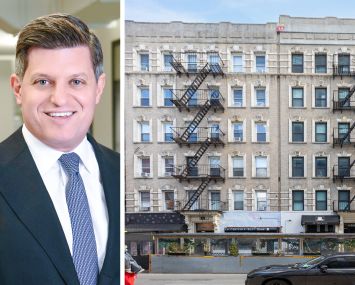 JLL's Scott Aiese and 106 Norfolk Street.